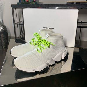 Balenciaga Men's Speed Lace-Up Knit Sneaker